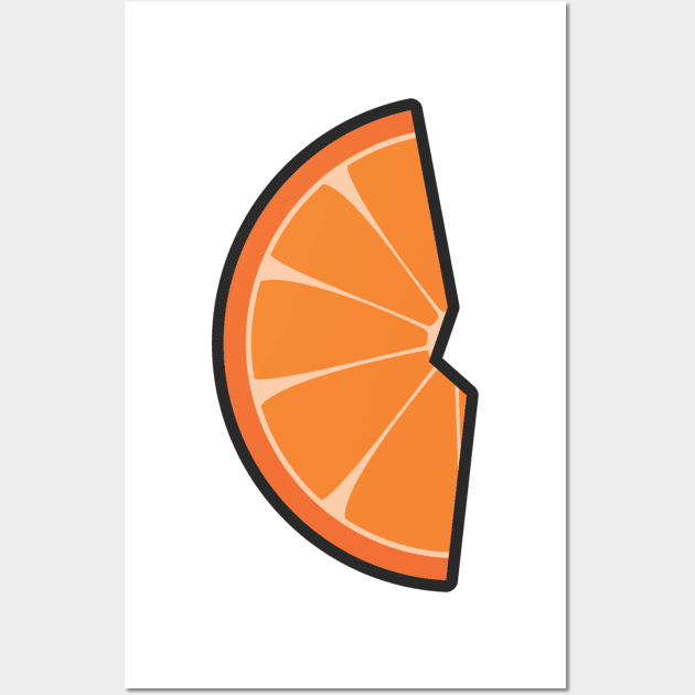 Couple Orange (men) Wall Art by sitorus